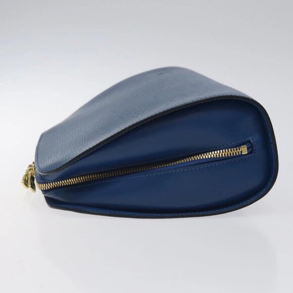 LOUIS VUITTON Epi Dauphine GM Pouch Blue M48435 LV Auth 127205 - Picture 8 of 16